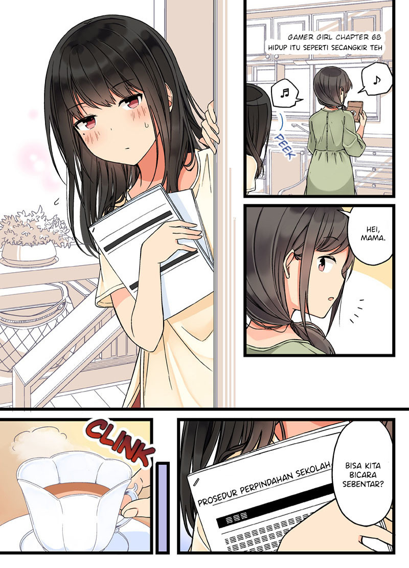 Hanging Out with a Gamer Girl Chapter 68 Bahasa Indonesia